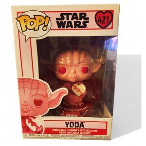 Funko PoP! Star Wars Valentine YODA Bobblehead #421 New in Box